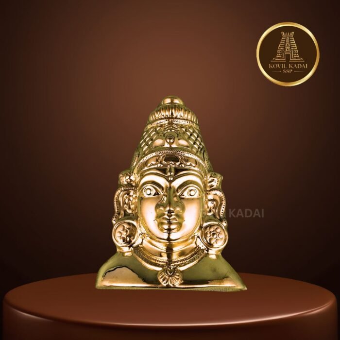 Brass Lakshmi Face