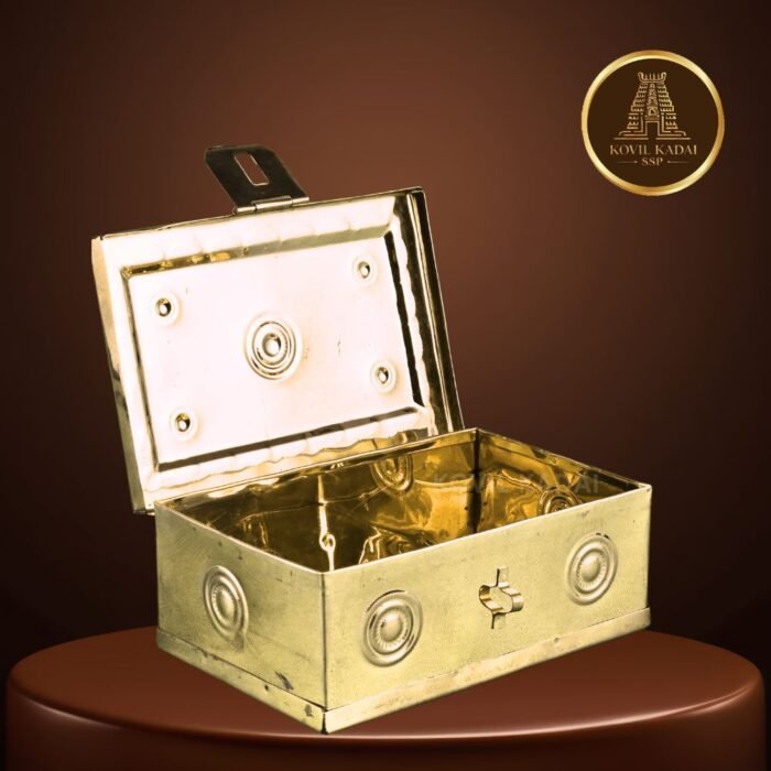 Brass Pooja Box